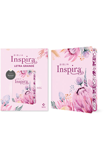 Tyndale House Publ Biblia Inspira Ntv, Letra Grande Con Filament (Sentipiel, ...