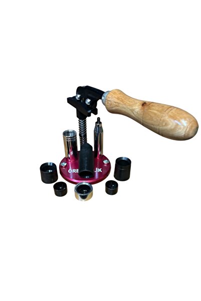 ören çelik The Portable Mini Press plastik set