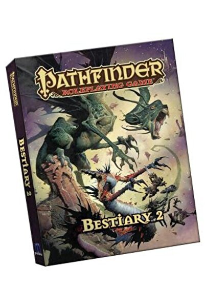 Paizo Pub Joc de rol Pathfinder: Bestiary 2 Ediție de buzunar