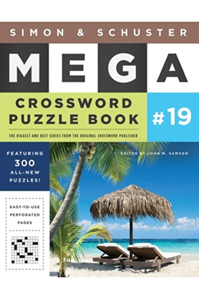 Gallery Books Simon & Schuster Mega Carte de cuvinte încrucișate #19