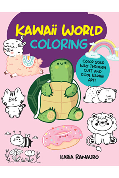 Walter Foster Pub Inc Lumea Kawaii de Colorat: Colorează-ți drumul prin artă ...