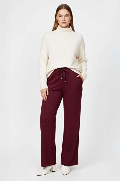 ON Beli Bağcıklı Bol Paça Eşofman Altı