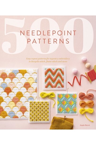 David & Charles 500 de modele de broderie cu acul: Modele ușor de repetat pen...