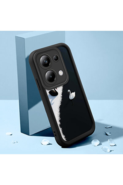 Hontinga حافظة هاتف من السيليكون الناعم المتوافقة مع هاتف Poco M6 Pro 4G مضاد...