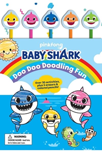 Little Bee Books Pinkfong Pui de Rechin: Distracție cu Mâzgăliturile Doo Doo ...