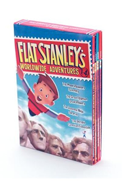 Harper Collins Aventurile mondiale ale lui Flat Stanley #1-4