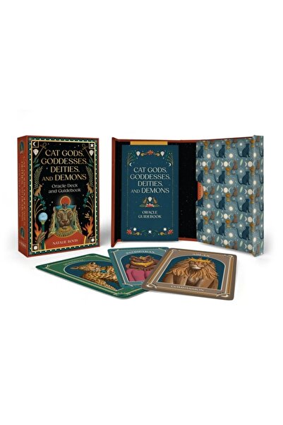 Rp Studio Ghid și pachet de oracole cu zei, zeițe, zeități și demoni ai pisic...