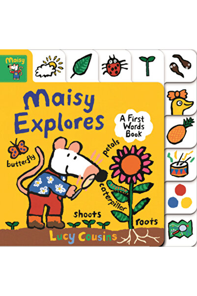 Candlewick Books Maisy explorează: O carte despre primele cuvinte
