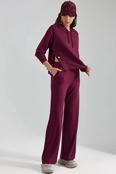 Hiccup Modal Touch με κουκούλα Σετ δύο τεμαχίων με ψηλόμεσο φαρδύ πόδι Bersan...