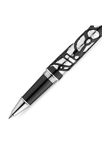 SAİNT HONORE Paris Monceau Silver Pen with Grey Inlay Finish for Men