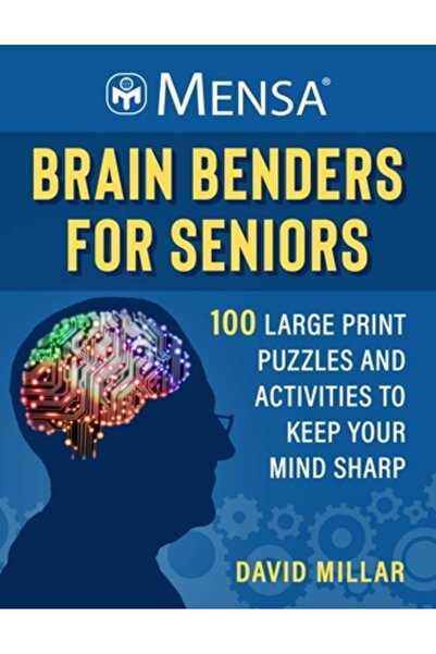 Skyhorse Pub Mensa(r) Mintea Învârtită pentru Seniori: 100 de Puzzle-uri și A...