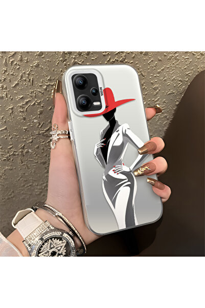 Hontinga حافظة متوافقة مع هاتف Redmi Note 12 5G، حافظة هاتف صلبة مضادة للسقوط...