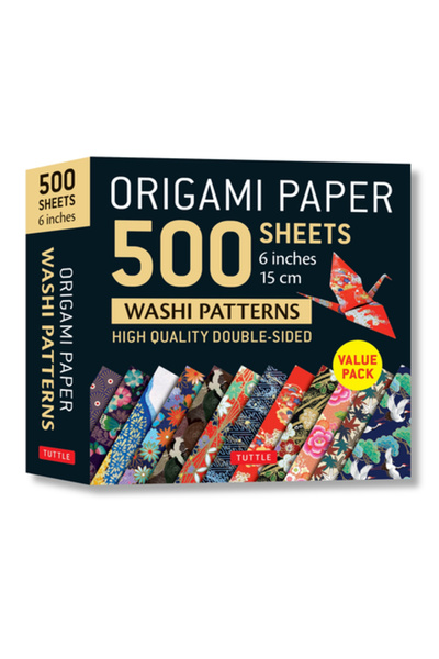 Tuttle Pub Hârtie Origami 500 de Coli Modele Japoneze Washi 6 (15 CM): Coli O...