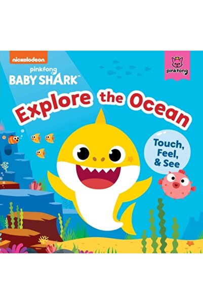 Little Bee Books Pui de rechin: Explorează oceanul: Atinge, simte și vezi