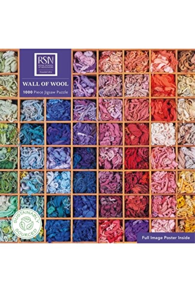 Flame Tree Pub Puzzle pentru adulți: Școala Regală de Cusut: Zid de Lână: Puz...