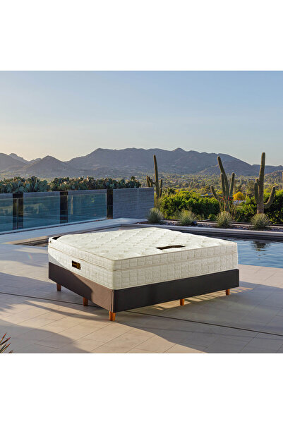 Yatsan King Koil Amethyste Tay Tüyü Lateks Hybrid Yatak