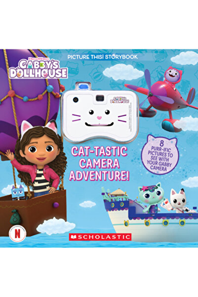 Scholastic Gabby's Dollhouse: Cat-Tastic Camera Adventure (Camera Book)