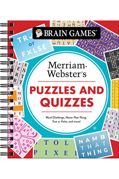 Pubn Intl Jocuri pentru creier - Puzzle-uri și teste Merriam-Webster: Provoca...