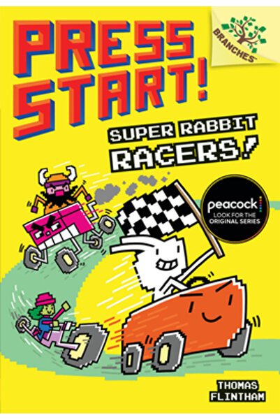 Scholastic Bk Services Super Rabbit Racers!: A Branches Book (Press Start! #3)