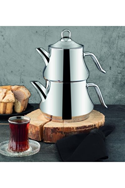 Genel Markalar MODENA ÇELİK SAPLI AİLE BOY ÇAYDANLIK TAKIMI