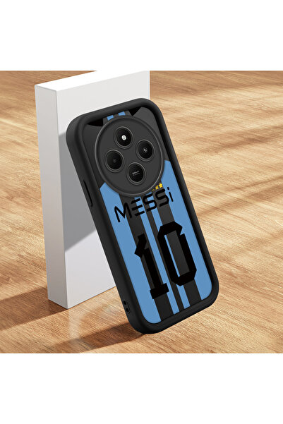 Hontinga حافظة هاتف من السيليكون الناعم المتوافقة مع هاتف Redmi 14C مضادة للس...