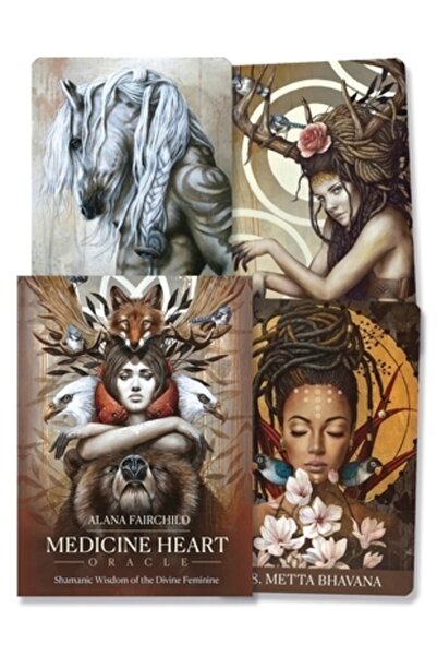 Llewellyn Pub Oracolul Inimii Medicinei: Înțelepciunea șamanică a Divinului F...