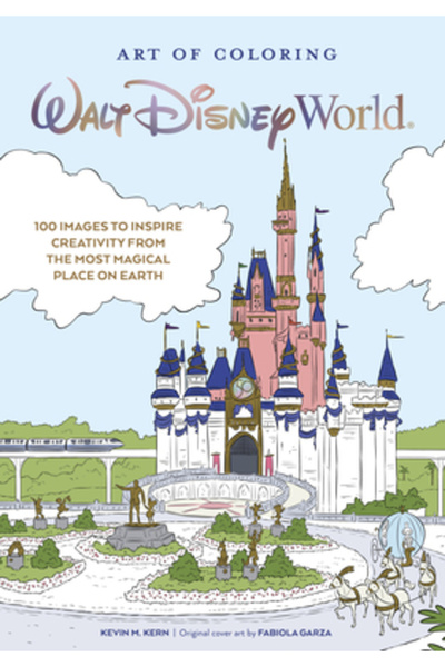 Disney Pr Arta coloratului: Walt Disney World: 100 de imagini pentru a inspir...