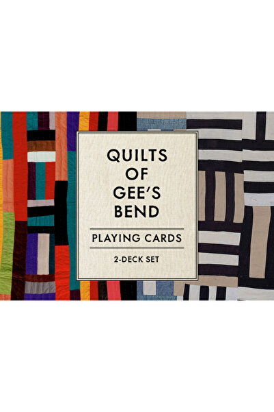 Chronicle Books Cărți de joc Quilts of Gee's Bend: Set de 2 pachete