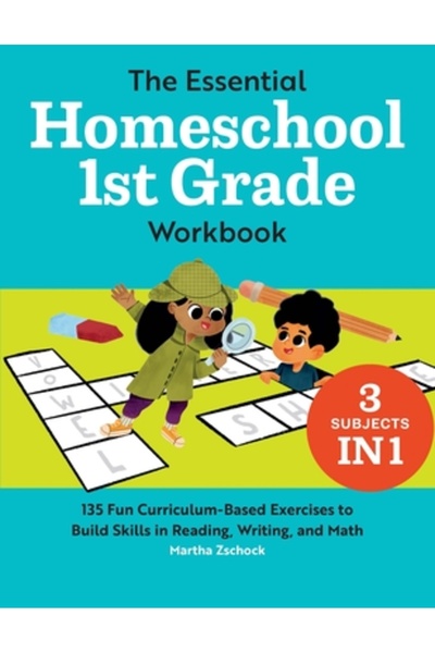 Rockridge Pr Caietul de lucru esențial pentru școala de acasă pentru clasa I:...