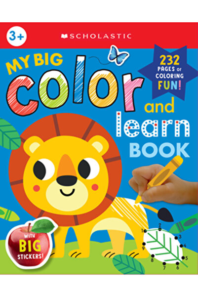 Cartwheel Books Marea mea carte de colorat și învățare: Scholastic Early Lear...
