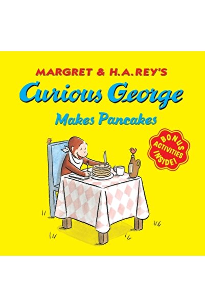 Houghton Mifflin Curious George Makes Pancakes (with Bonus Stickers and Audio)