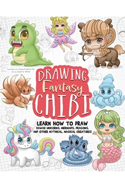 Ulysses Pr Desen Fantasy Chibi: Învață cum să desenezi unicorni, sirene, drag...