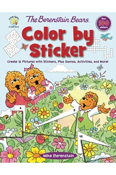 Zondervan Urșii Berenstain de colorat după autocolant: Creează 12 imagini cu ...