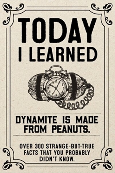 Willow Creek Pr Carte cadou broșată de astăzi am învățat: Peste 300 de lucrur...