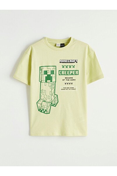 LC Waikiki Sjajni izbori Minecraft majica za dečake sa printom iz prodavnice ...
