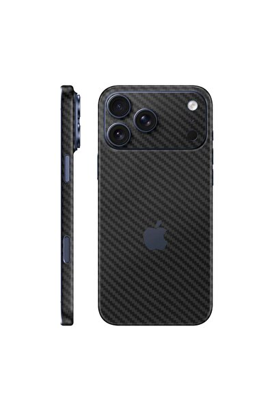 eSkins Folie de protectie pentru iPhone 17 Pro Max, Colectia Elegans, Carbon ...