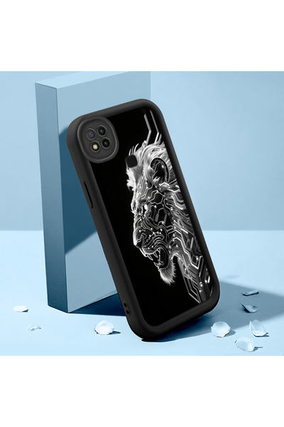 Hontinga حافظة هاتف من السيليكون الناعم المتوافقة مع هاتف Redmi 9C مضادة للسق...