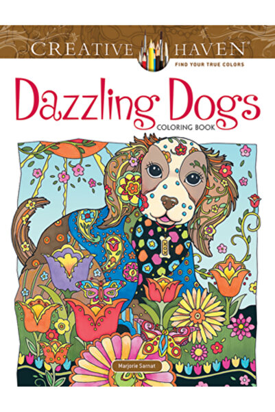 Dover Pubn Inc Carte de colorat Creative Haven cu câini orbitori