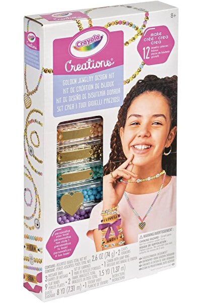 Crayola مجموعة أدوات صنع المجوهرات من كرييشنز