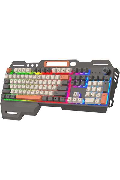 arizone K91 Rainbow LED Mechanical-Feel Gaming Keyboard