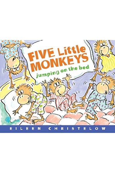 Clarion Books Cinci maimuțe sărind pe pat, ediție aniversară de 25 de ani