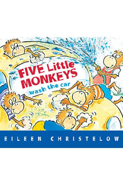 Houghton Mifflin Five Little Monkeys Wash the Car