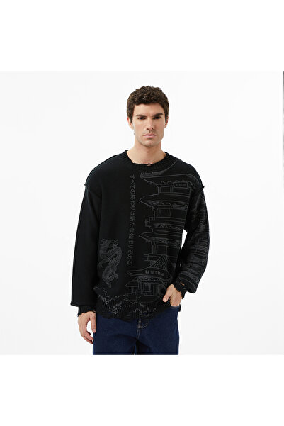 United 4 United4 Men's Black Knitwear