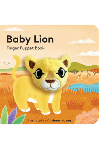 Chronicle Books Micuț de leu: Carte cu păpuși de deget