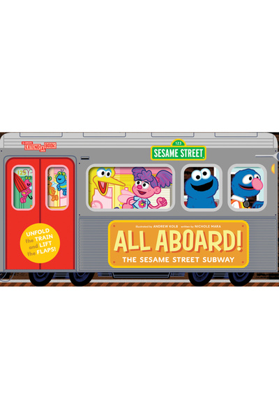 Abrams Appleseed Toată lumea la bord! Metroul de pe strada Sesame (o carte ex...
