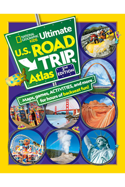 Natl Geographic Soc Atlasul complet al călătoriilor rutiere din SUA Ngk, ediț...
