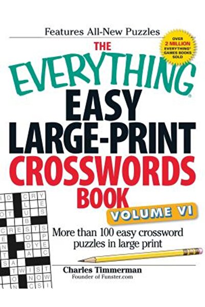 Kessinger Pub Llc Cartea de cuvinte încrucișate cu caractere mari „Everything...