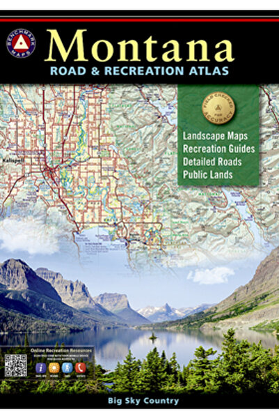 Benchmark Maps Montana Road & Recreation Atlas