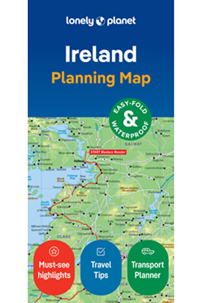 Lonely Planet Pub Harta de planificare a Lonely Planet Irlanda 2
