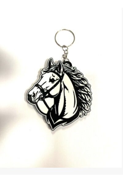 Yerli At Kafası Anahtarlık